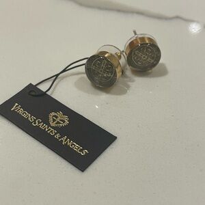 Virgins Saints & Angels stud earrings